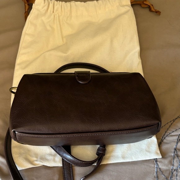 Brown Leather Women’s Crossbody - Picture 2 of 4